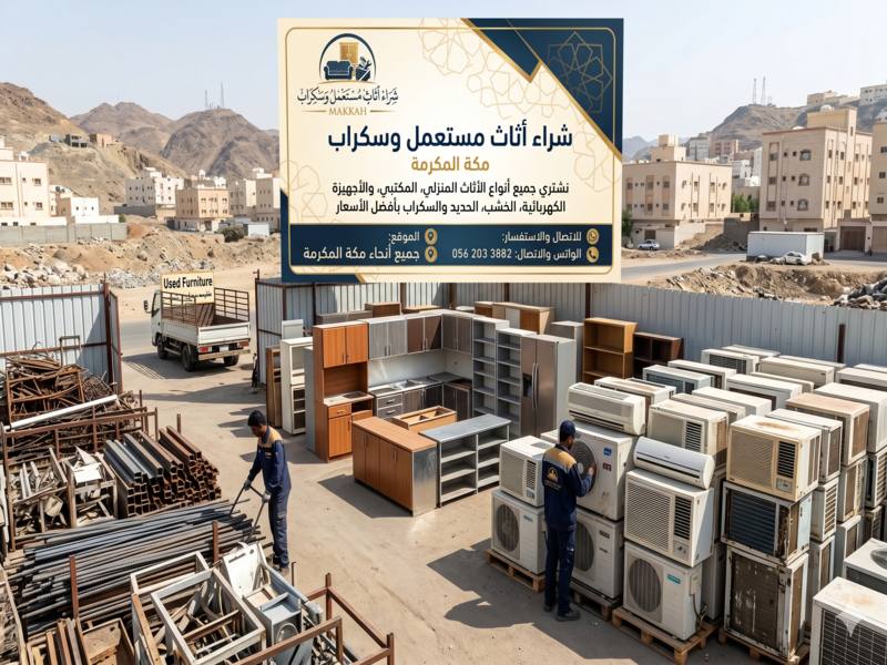 سكراب حديد ونحاس مكة